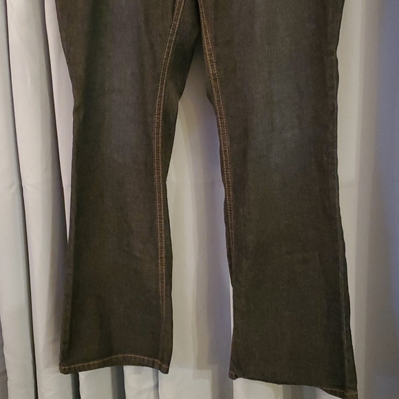 Avenue Sz 18 dark blue boot cut jeans - Picture 6 of 14